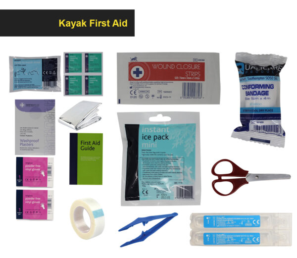 First Aid Supplies for Kayaking Survival Duck
