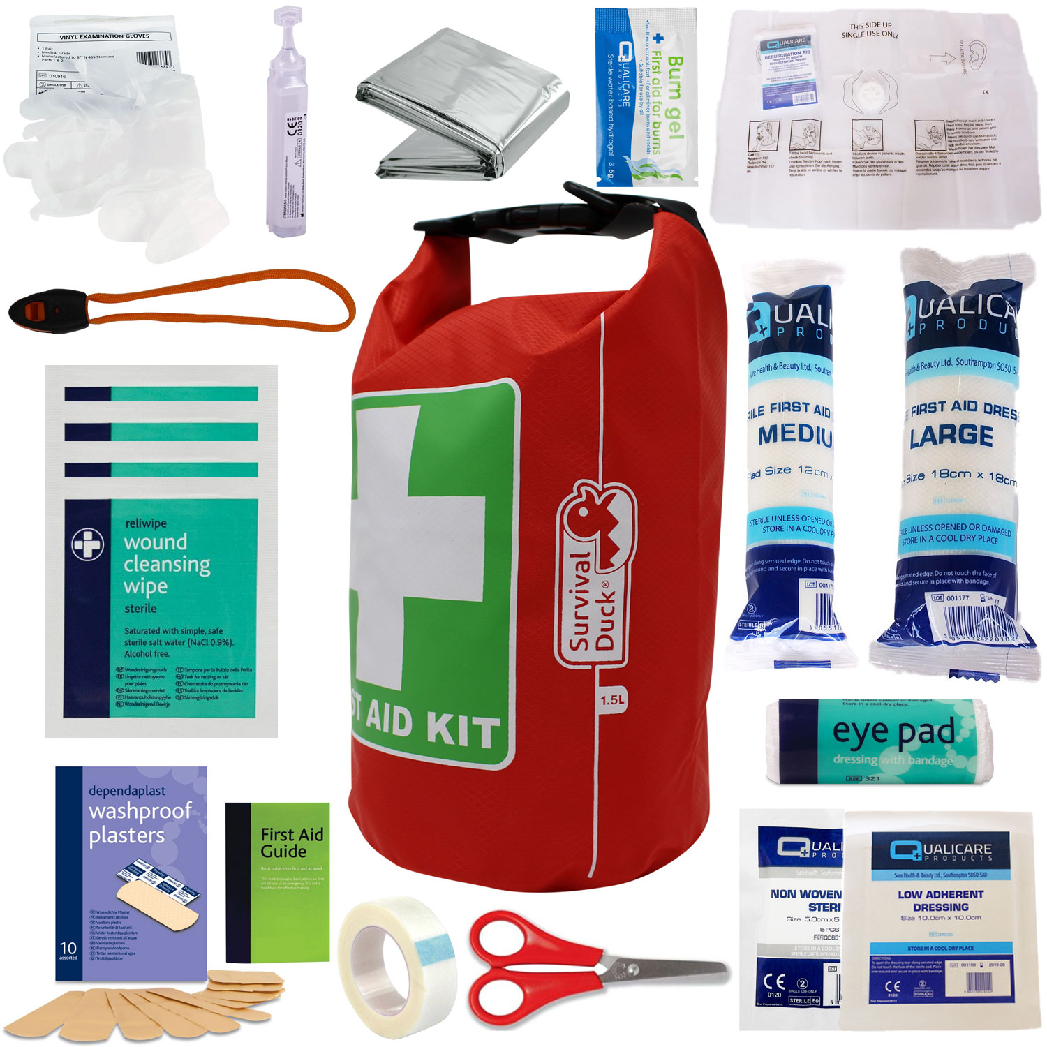 1 Person Waterproof First Aid Kit